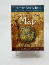 The Enchanted Map Oracle Cards 54 Card Deck & Guidebook Colette Baron-Reid