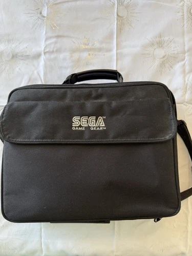 SEGA Game Gear - Vintage Black Carrying Case Travel Bag