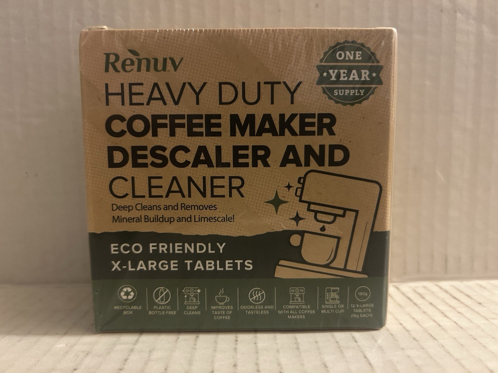 Descaler And Cleaner Eco Friendly X-large Tablets
