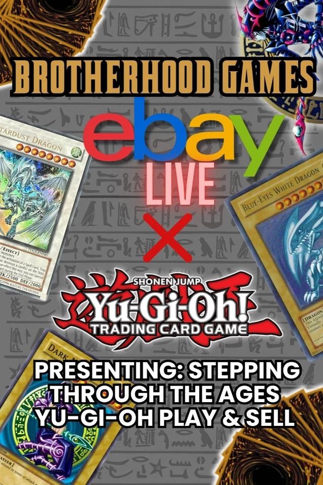 BROTHERHOOD PRESENTS STEPPING THROUGH THE AGES YU-GI-OH PLAY & SELL