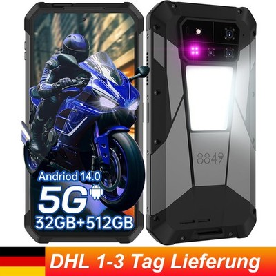 8849 Tank 4 Pro 5G Outdoor Handy 32GB+512GB 11600mAh Smartphone mit Projektor