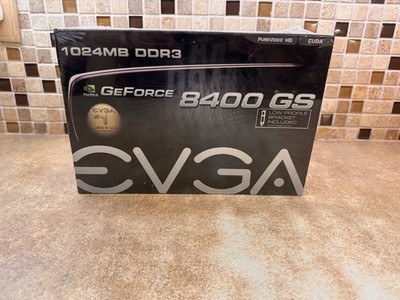 EVGA GeForce 8400 GS 1GB DDR3 PCIe 2.0 Video Card (01G-P3-1302-LR)