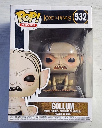 Gollum 532 Lord of The Rings Funko Pop Vinyl **Box Damaged**