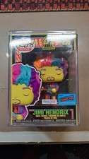 Funko Pop Black Light Jimi Hendrix 239 In Protective Hard Case