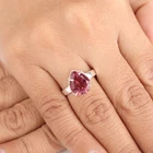 Rhodolite Gemstone 925 Sterling Silver Women Jewelry Handmade Daily wear Ring