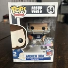 FUNKO POP!  #14 NFL Andrew Luck Vinyl Figure Indianapolis Colts Blue Jersey