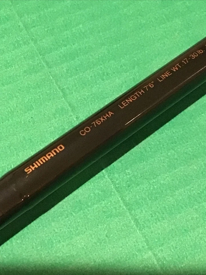 Lot of 2 New Shimano Compre 7'6" Telescopic Extra Heavy Casting Rod Flipping - Image 3 of 4