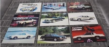 9 Hurst Olds Club of America Postcards D Oldsmobile