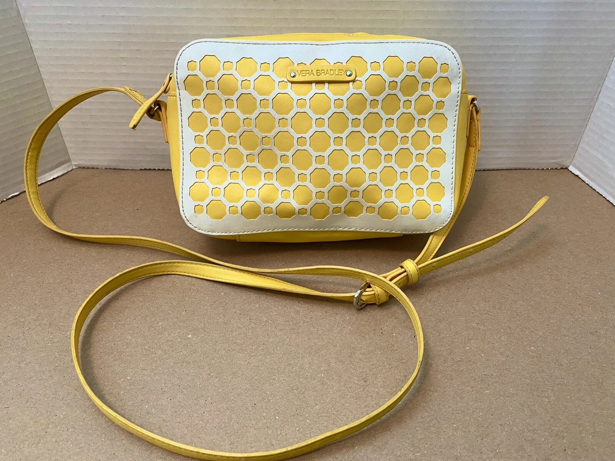 Vera Bradley Women s Crossbody Bag Purse Blue Honeycomb Adjustable