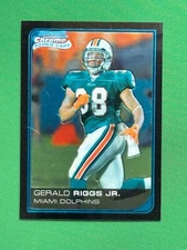 2006 Bowman Chrome Football Gerald Riggs Jr #10 RC Rookie Card