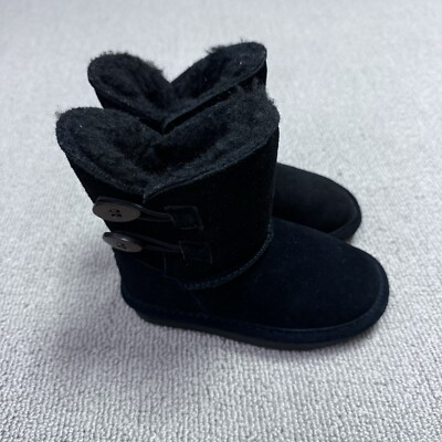 Kids Boots Black Bearpaw Boots Size Bearpaw Emma Tall Youth Boots 2019