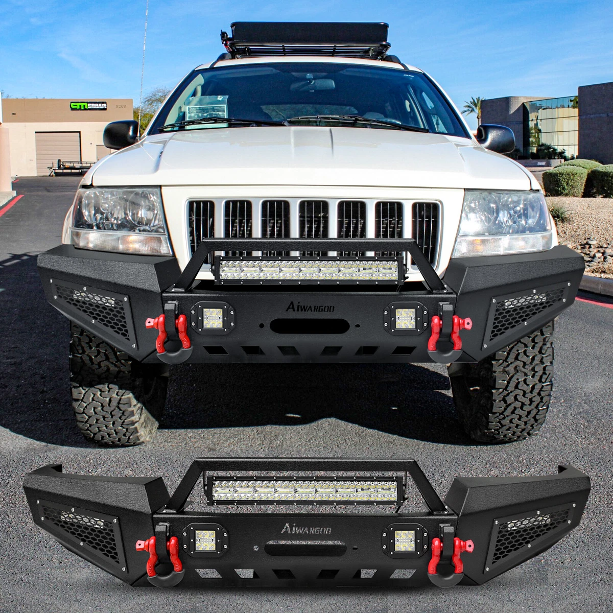 2004 jeep grand cherokee front bumper cover deals