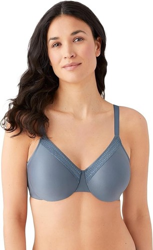 WACOAL 32D #853213 PERFECT PRIMER CONVERTIBLE UNDERWIRE BRA, GRAY, NWT $68