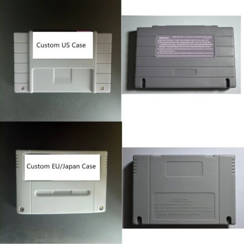 Super Nintendo Games Custom Service SNES   PAL EURO NTSC USA 16 bits retro games - Photo 1 sur 18