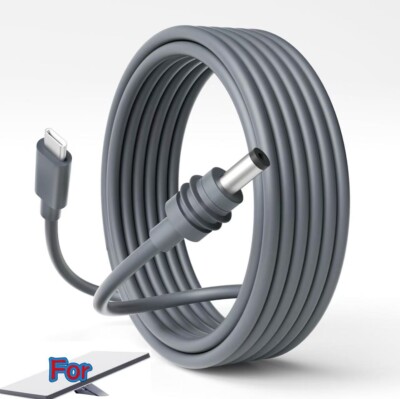 10FT USB C to DC Power Cable 100W Input USB Type C to DC Cable For Starlink Mini