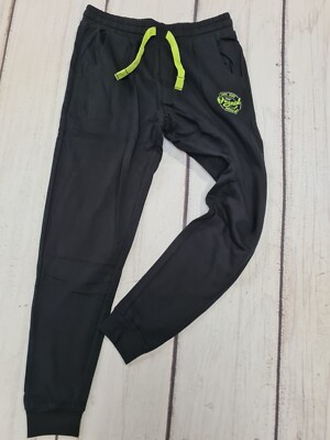Oklahoma Stoffhose Sporthose Jogginghose schwarz Gummizug (8008) NEU