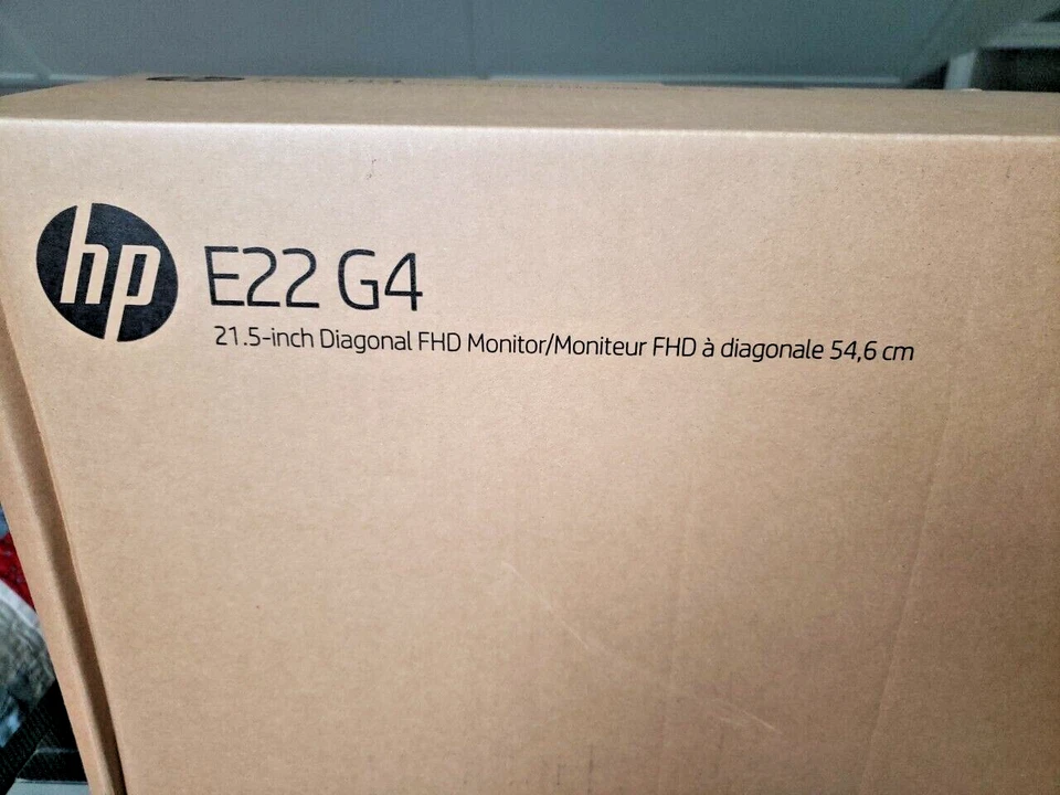 HEWLETT PACKARD HP E22 G4 21.5" MONITOR FHD 60HZ LED   See pics and description! - Image 2 of 4