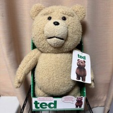 TED Plush BEAR RED LABEL UNCENSORED TALK AND MOVE MOUTH WITH BONUS ORIGINAL ITEM