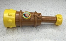 Mattel Disney Jake And The Neverland Pirates Talking Spyglass Telescope Toy 7"