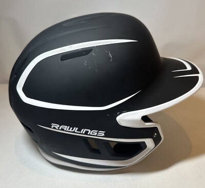 Rawlings Impax Mach-SR-RevA Black Softball Batting Helmet Fits 6 7