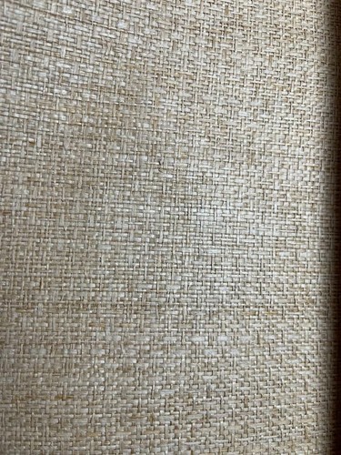 Vintage Bolts of Midcentury Japanese Grasscloth Wallpaper Tan