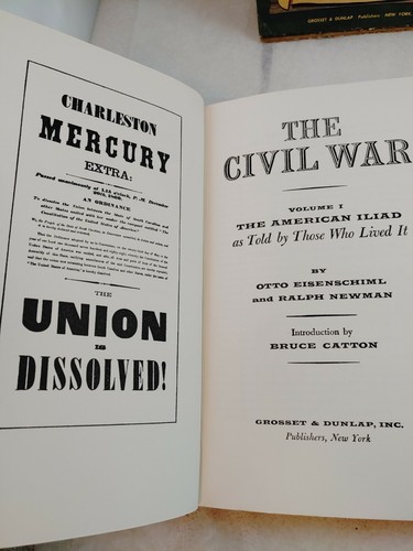 The Civil War 1861-1865 Box Set Vol.1 & 2 Ralph Newman Grossett & Dunlap 1956 (Q - Picture 8 of 8