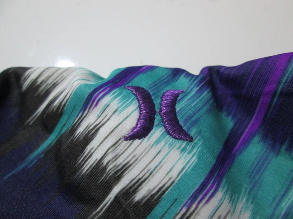 Parte inferior de bikini Hurley para mujer talla S púrpura descarado cordón lateral natación ropa de playa Foto 4 de 4