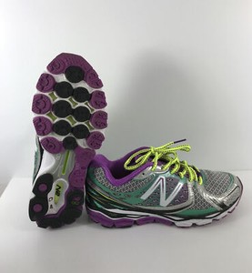 New Balance 1080 v3 Women's Running Walking Shoes Gray/Green/Purple Size  8.5 | eBay