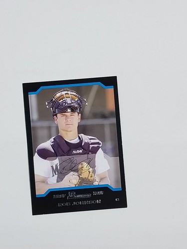 2004 Topps Bowman 1st Year Baseball Card Rob Johnson #bdp53
