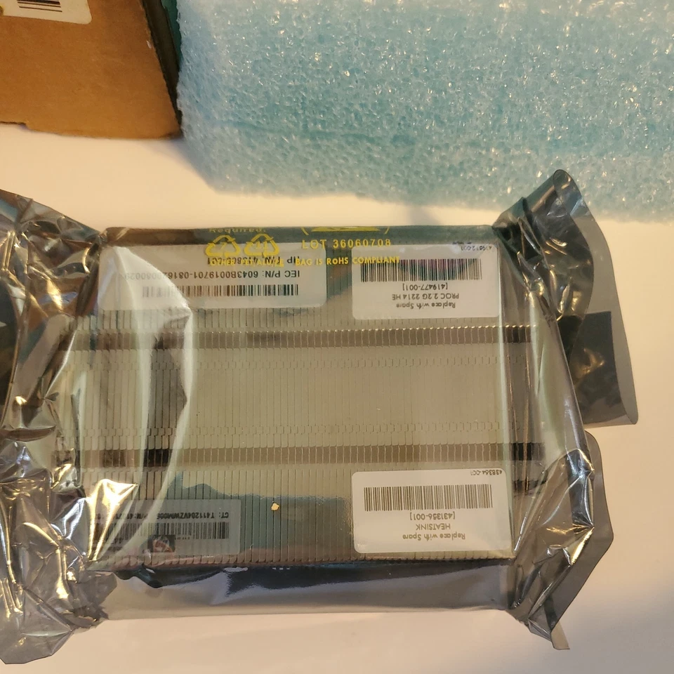 HP 411368-B21 Opteron 2214 HE 2.2G, 68W Processor Kit for DL365 - Image 4 of 4