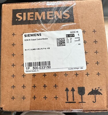 Siemens OCM-16 500-033150 Output Control Module Fire Alarm (NEW)
