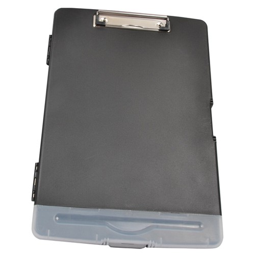Folder Office Student Desk Supplies Organisers Clipboards with Storage
