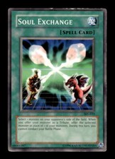 soul exchange yugioh card value Yu-Gi-Oh : SDRL-EN021 1st Ed Common Placeholder Image Provided Soul Exchange - Yu-Gi-Oh! card