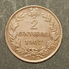 2 CENTESIMI LIRE VALORE 1903 1905 1906 1907 1908 BB SPL FDC REGNO SCEGLI ANNO