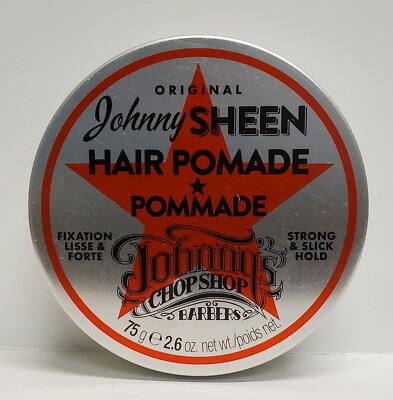 Johnny's Chop Shop JOHNNY Sheen Hair Pomade STRONG SLICK HOLD ORIGINAL 75g -NEW