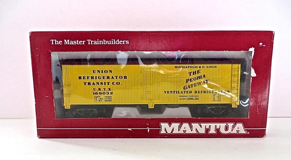 HO MANTUA Minneapolis & St Louis Union Ref. Transit Co Peoria Gateway Reefer - Image 2 of 4