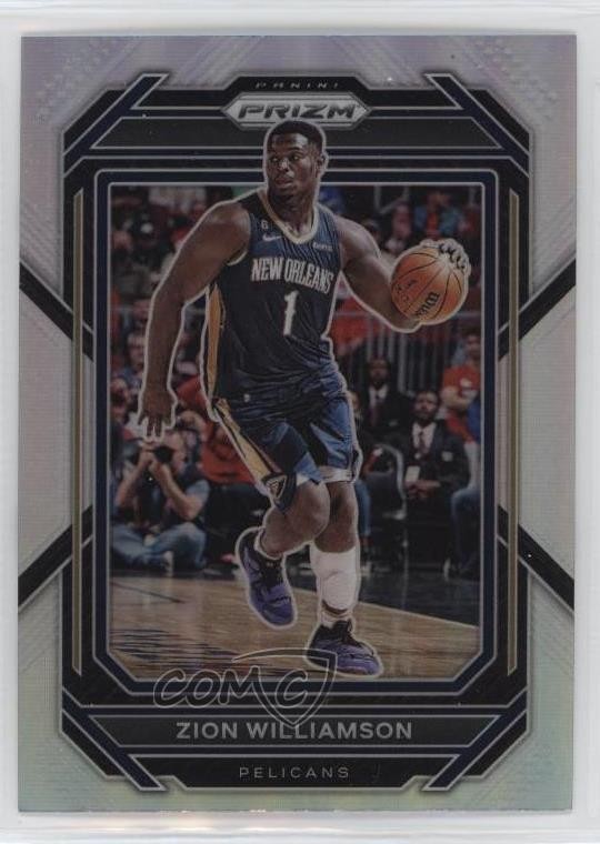 2022-23 Panini Prizm Silver Prizm Zion Williamson #214 0w8