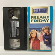 Freaky Friday 1976 VHS Movie Walt Disney Studio Film Collection Jodie Foster