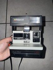 Vintage Polaroid Sun 600 Instant Film Camera black