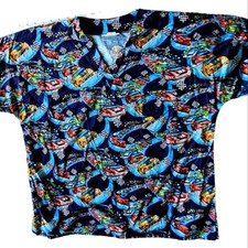 Mad About Scrubs Racetrack Top