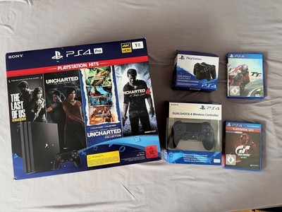 PlayStation 4 Pro, 1 TB, PS Hits Naughty Dog Bundle + Zubehörpaket