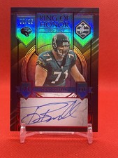 2023 Panini Limited Tony Boselli Ring of Honor Autographs Ruby Spotlight #/25