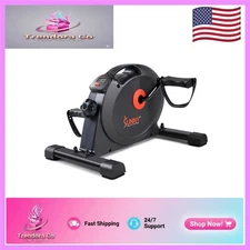 Effortless Mini Bike Exerciser with Free SunnyFit App - Silent & Lightweight