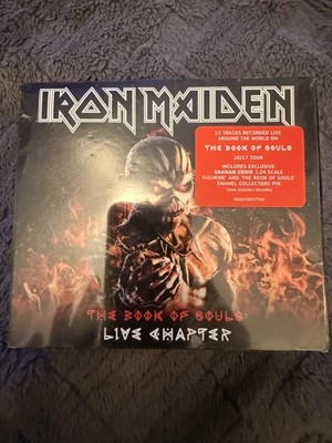+FIGURINE----  IRON MAIDEN The Book of Souls: The Live Chapter WALMART 2CDs 0827