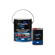 Image of FT Paints 5L Kit Matt Finish Paint For Steel Structures & Machinery