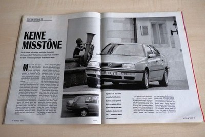 MOT 12/1992 VW Vento GL 1.9 TD Kat mit 75PS im TEST auf 5 Seiten