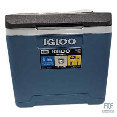 IGLOO IP42 Roller Kühlbox 42L   Passiv-Kühlbox mit Rollen und Teleskopgriff