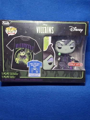 NEW Funko POP! Tees Disney Villains Maleficent Diamond Shirt Large #1082