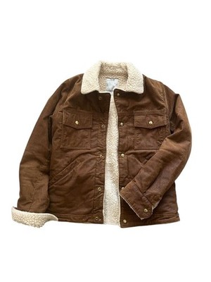 visvim 14AW Caravan Corduroy Boa Jacket Men's Size 2 Casual Outerwear #FF ACA