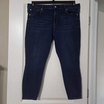 Gap Denim Womens Dark Willoughby Universal Leggings Sz 18 Short
